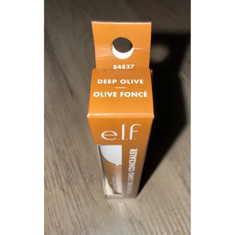 e.l.f. Hydrating Camo Concealer 0.2oz Deep Olive Satin Full Coverage 84837 NEW